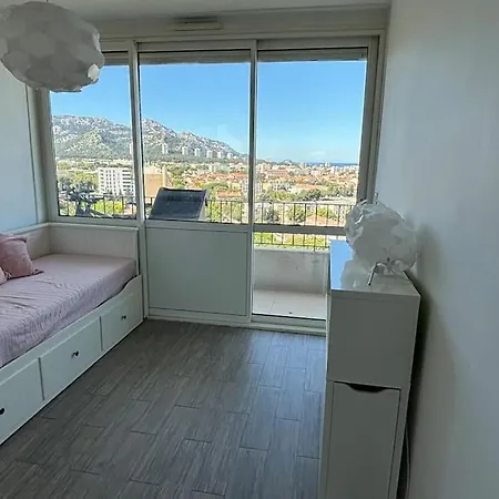Appart Vue Mer Sans Vis-A-Vis Marseille Exterior photo